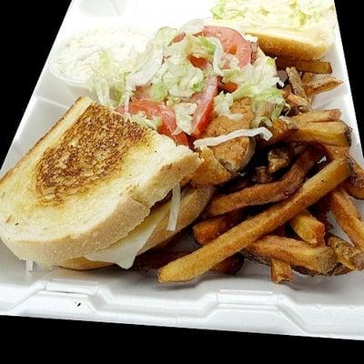 Chicken Dijon Sandwich (special) with Hand Cut Fries