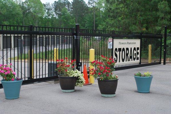 Flowers Plantation Storage entrance gate