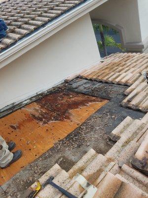 Roof repairs