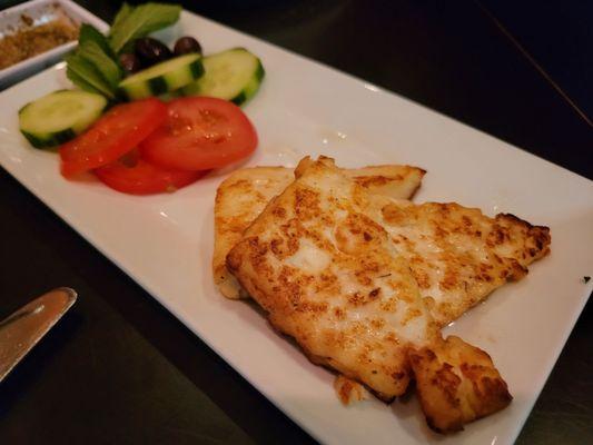 Halloumi cheese appetizer