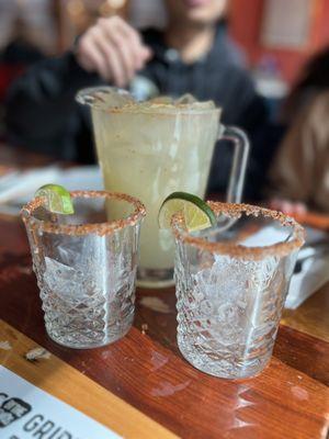 Half pitcher spicy Margarita