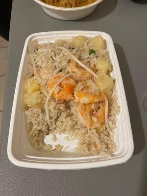 Pineapple fried rice