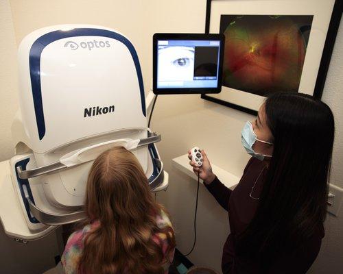 Optomap Retinal Image Camera