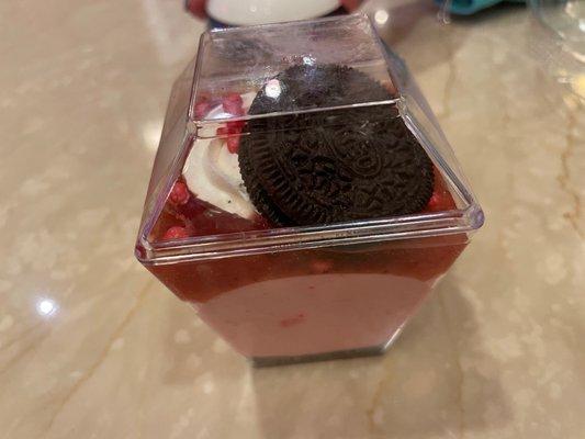 Strawberry Oreo Cheesecake