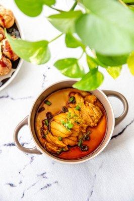 Homemade Chawan Mushi with Sakanaya's Fresh Uni