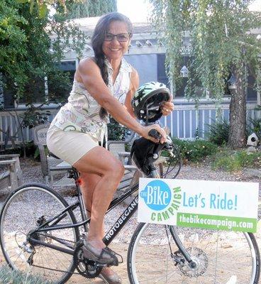 Maria Contreras Tebbutt-Founder of The Bike Campaign & Bike Garage