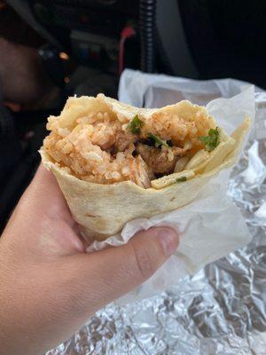 "Chile verde" burrito Not good