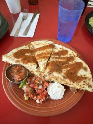 chicken quesadilla