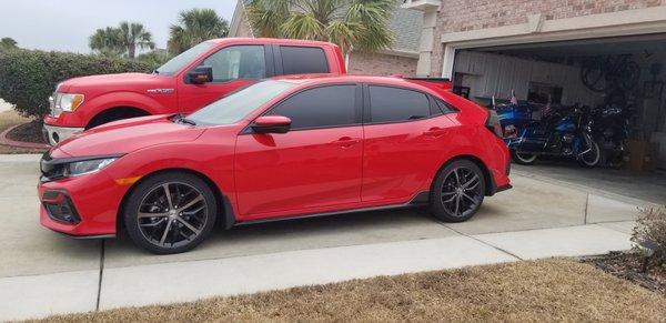 New window tint!