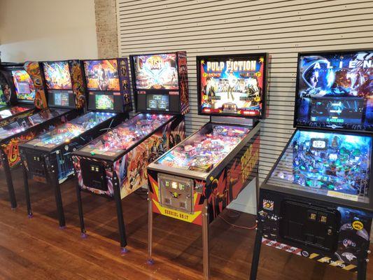 Current pinball machines to play!