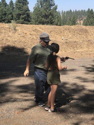 Teaching gun safety