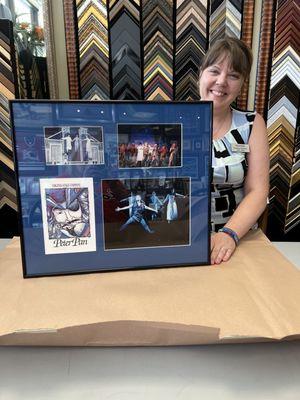 My almost 30 year old photo display is repaired.  I'm so glad I found them again.