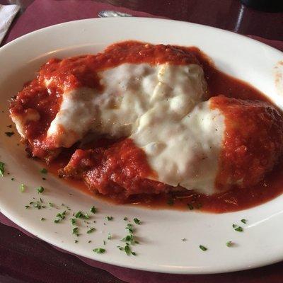 Chicken Parm Lunch serving