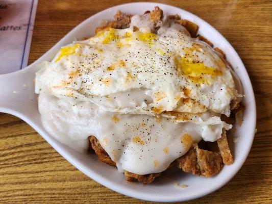 Chicken Fried Steak Skillet