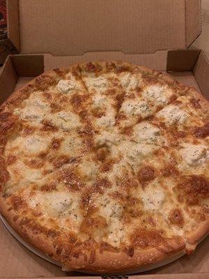 White pizza...soooooo good!