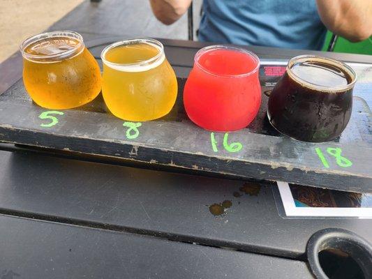 Beer flight