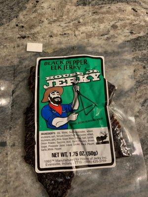 See my review for a description of the jerky