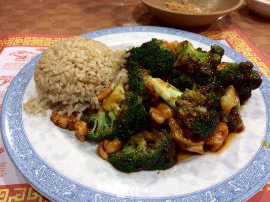 Chicken with Broccoli