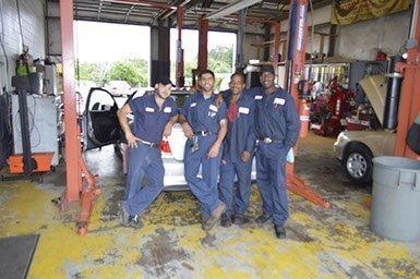 GATHERING FOR A PHOTO-UP A-1 BRIGHTSIDE AUTO 1826 SUNSET AVE ROCKY MOUNT NC 27804