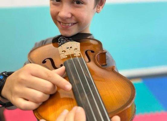 Violin lessons! Try a free lesson with one of our degreed staff!