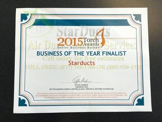 BUSINESS OF THE 2015 BY BBB