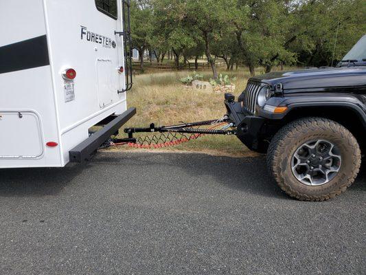 The primary reason for modification is towing.