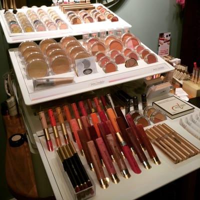 Jane Iredale Mineral Make-Up is our featured cosmetic line, alongside Blinc eye cosmetics.