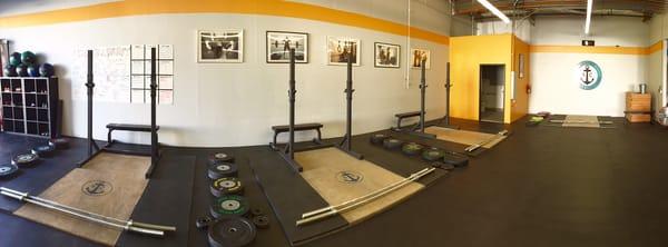 Newly expanded gym!