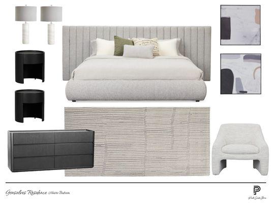 Mood Board for Master Bedroom