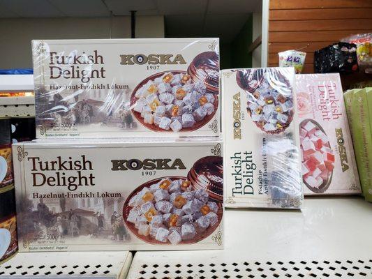 Turkish delight sweets!