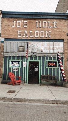 The saloon