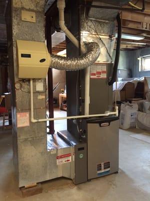 Ryland Installation
 Gas Furnace - Lennox EL296UH110XE60C