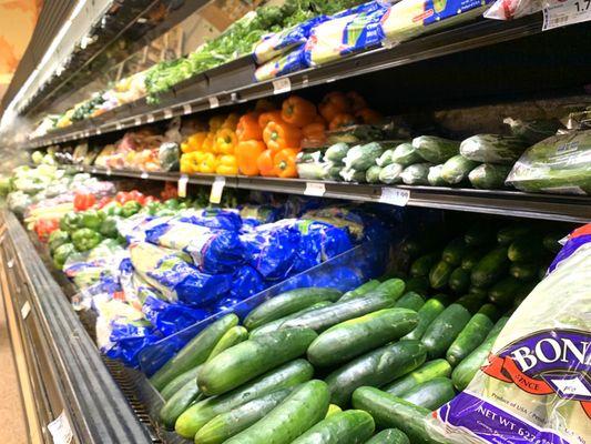 You can judge how well a grocery store is run by their produce department.