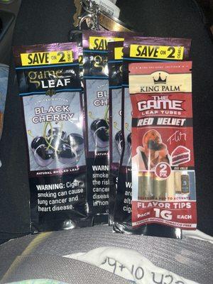 Game black cherry wraps