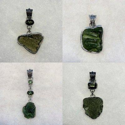 Moldavite jewelry