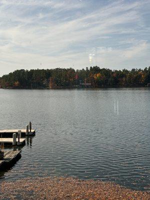 View of Minoqua lake on Oct 21.