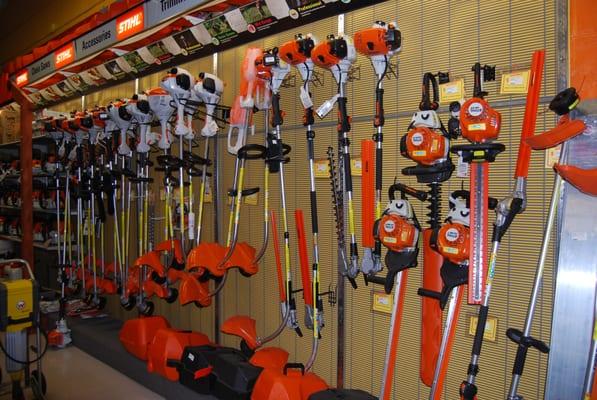 Single Cylinder Repair's Showroom Stihl Weedeater