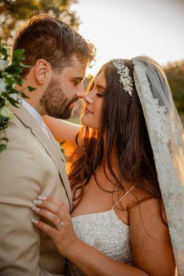 Michelle made me this beautiful headband for my wedding day!