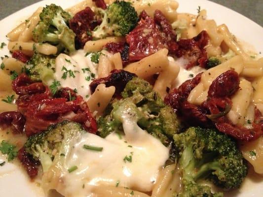 Cavatelli and broccoli.