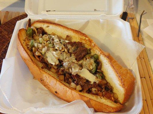 Cheesesteak, no mayo. $7+tax