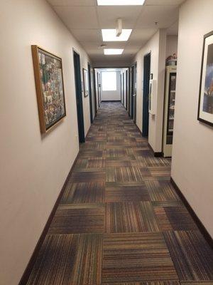 Exam room hallway #2-Centennial office