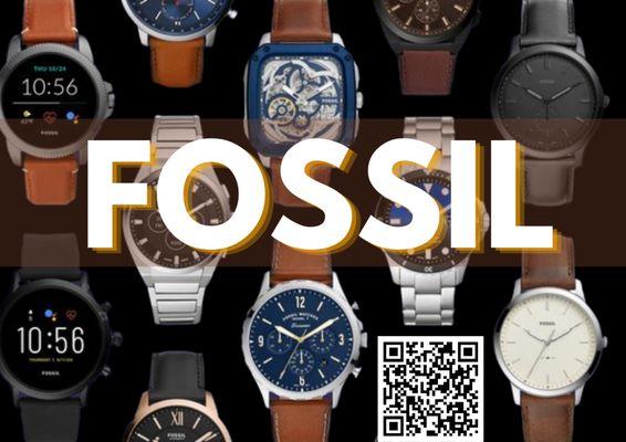 Fossil Brand watches collection available for purchase.