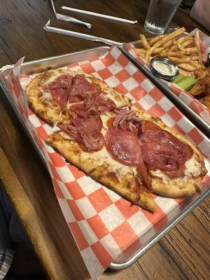 Flatbread pizza