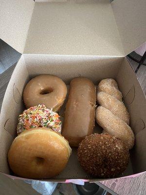 Half dozen donuts