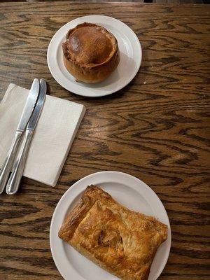 Staffordshire Pork Pie Beef and Blue Cheese Pasty