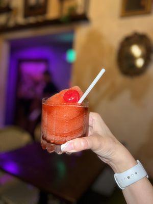 Bourbon Slushy (~$12)