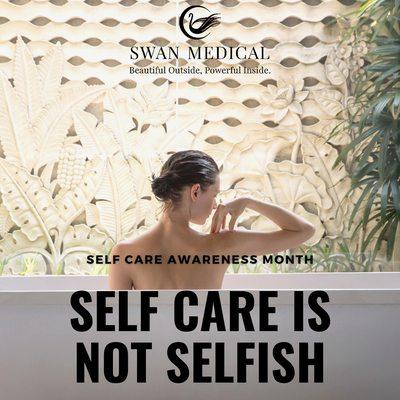 We are celebrating Self-Care Awareness Month and it is a great excuse to remind us that taking care of ourselves is essential.