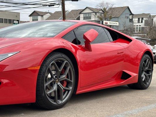 Recent Client
LAMBO in Forged Charcoal Powder