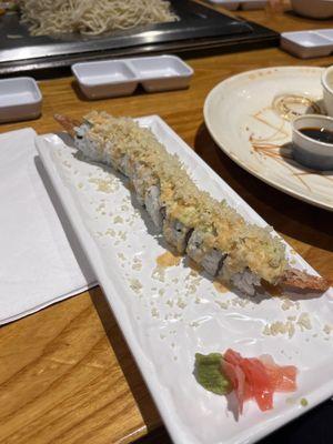 Shrimp Tempura Roll. The shrimp was huge with lots of meat