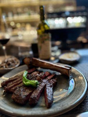 Australian Wagyu Ribeye with Bone Marrow